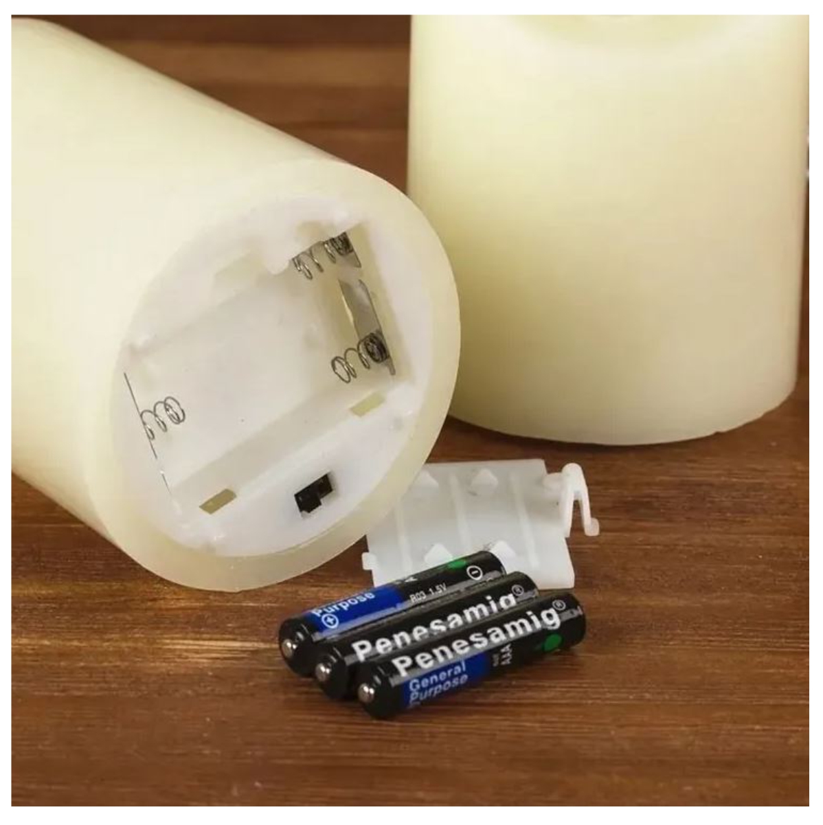 Velas Decorativas Juego x3 SIN LLAMA